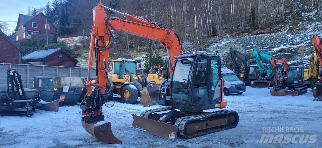 Hitachi ZX 85 US-5 Midigrävmaskiner 7t - 12t
