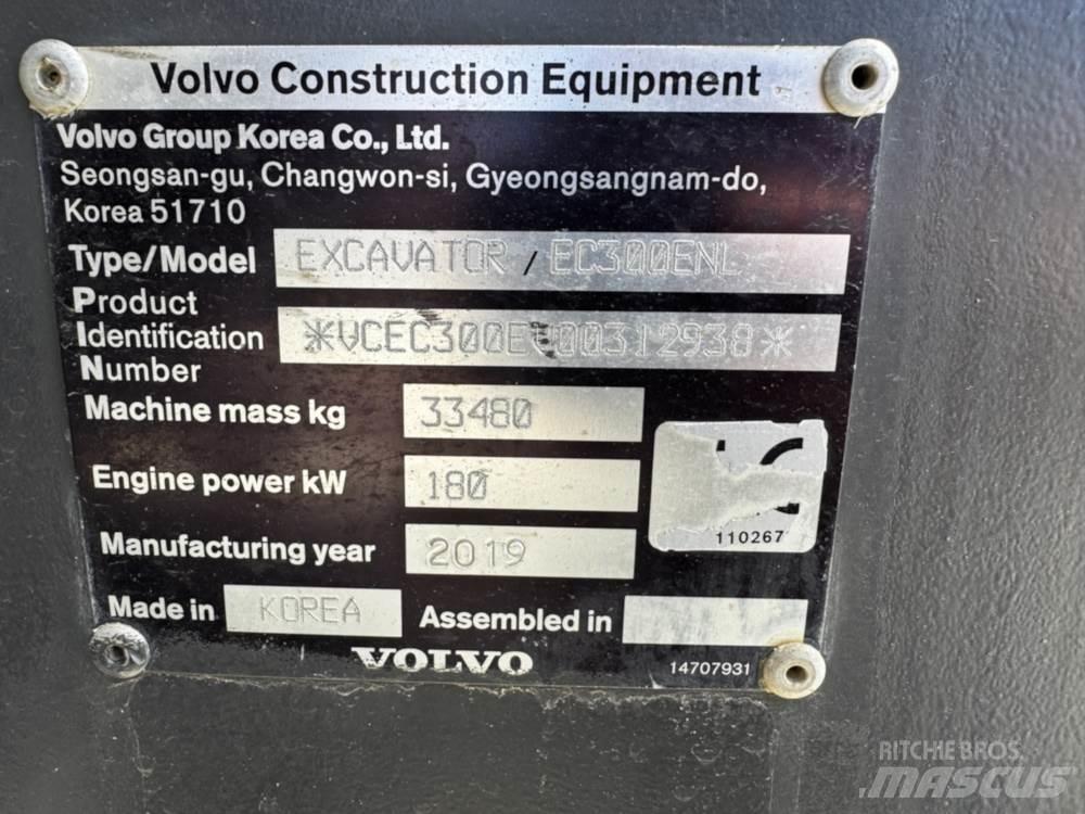 Volvo EC300ENL Bandgrävare