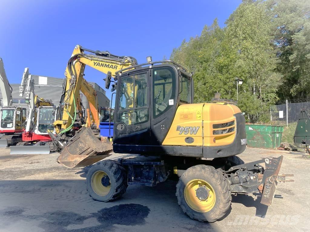 Yanmar B 95 W Hjulgrävare