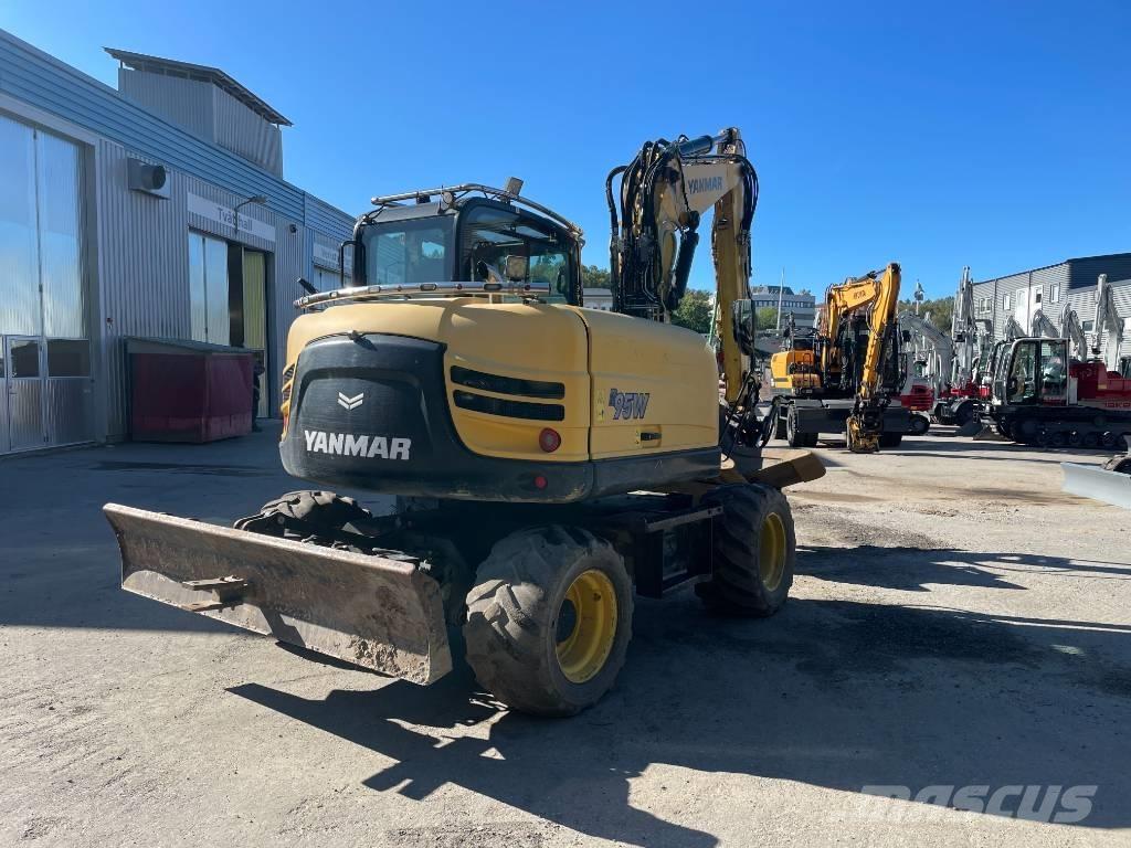 Yanmar B 95 W Hjulgrävare