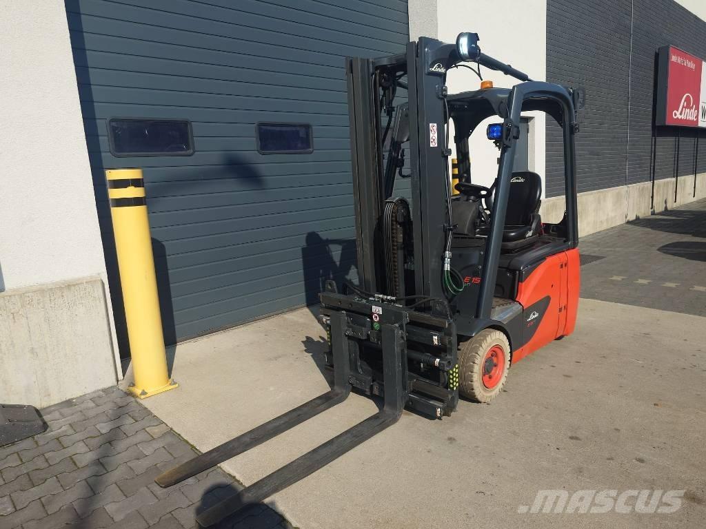 Linde E15/386-02 Elmotviktstruckar