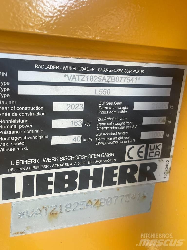 Liebherr L550XPower Hjullastare