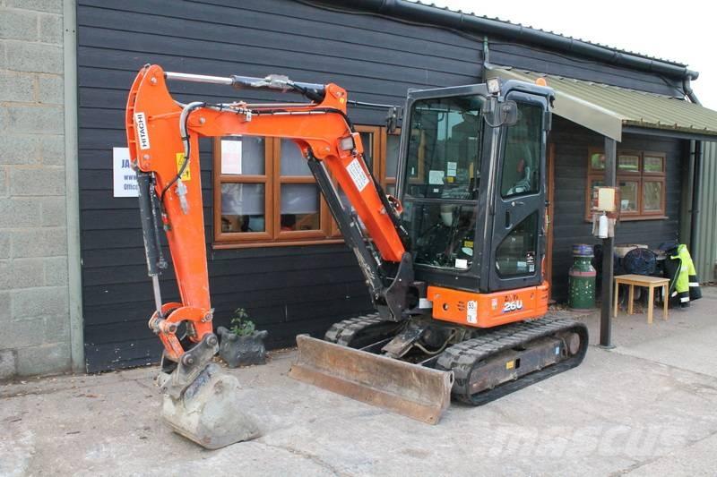 Hitachi ZX 26 U Minigrävare < 7t