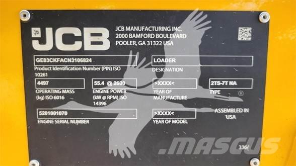 JCB 2TS-7T Kompaktlastare