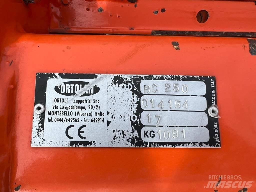 Ortolan BC 250 Frees Övriga maskiner för jordbearbetning