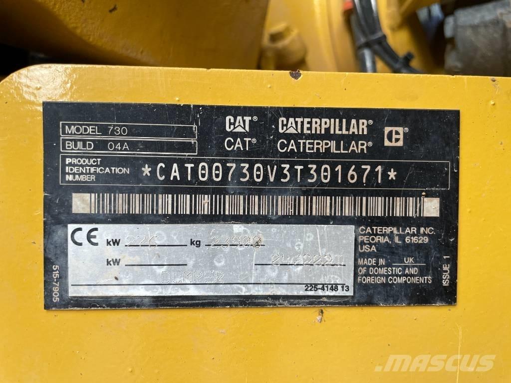 CAT 730 C Midjestyrd dumper