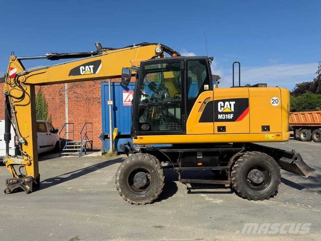 CAT M 316F Hjulgrävare
