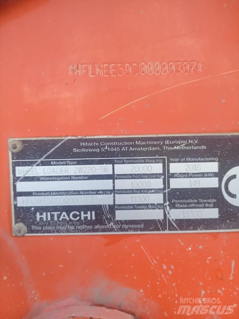 Hitachi ZW 220-6 Hjulgrävare