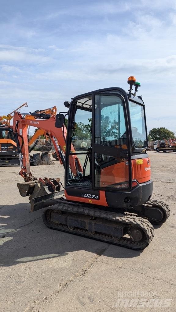 Kubota U 27 Minigrävare < 7t