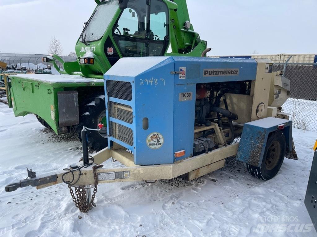 Putzmeister TK30 Lastbilar med betongpump