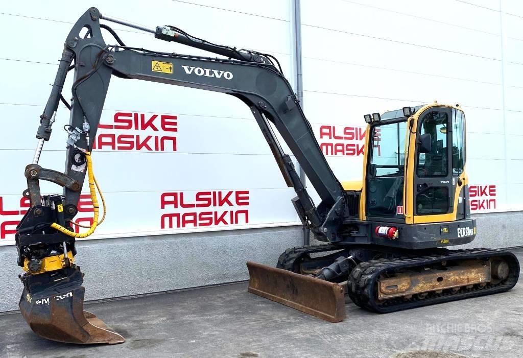 Volvo ECR 88 Midigrävmaskiner 7t - 12t