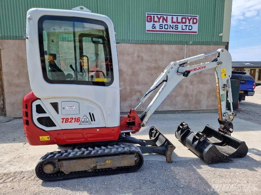 Takeuchi TB 216 A Minigrävare < 7t