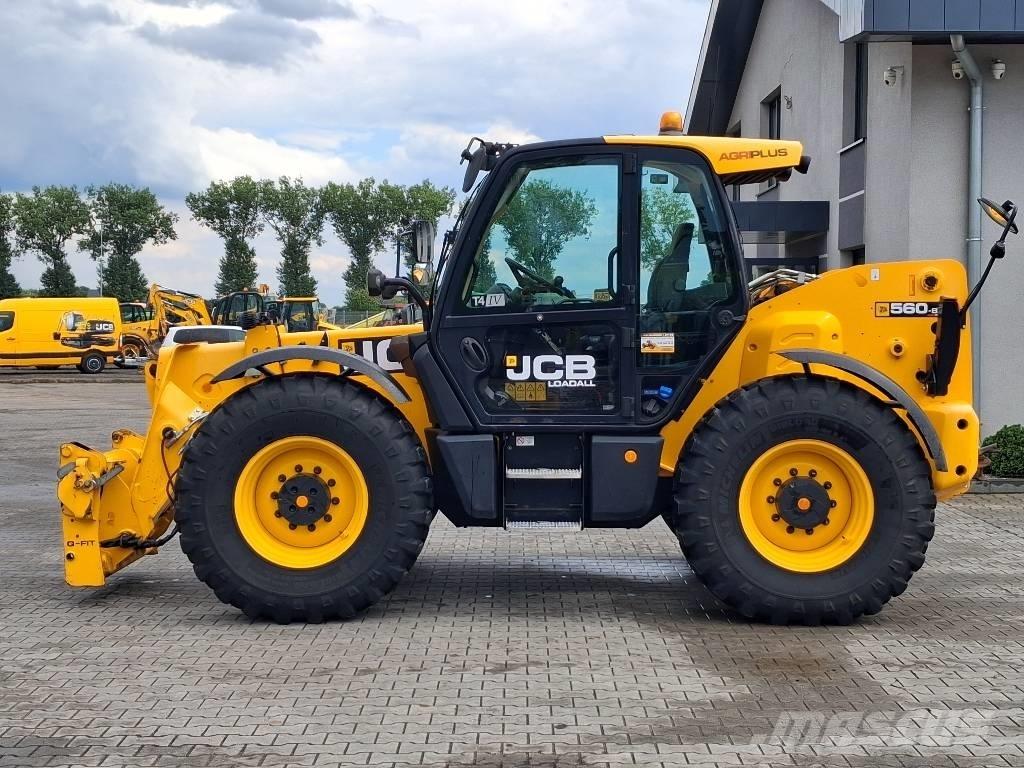JCB 560-80 AGRI PLUS Teleskoplastare