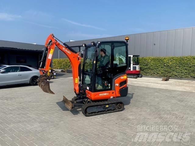 Kubota KX 016-4 Minigrävare < 7t