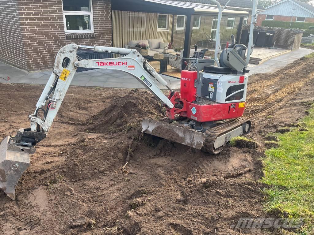 Takeuchi TB 210 R Minigrävare < 7t