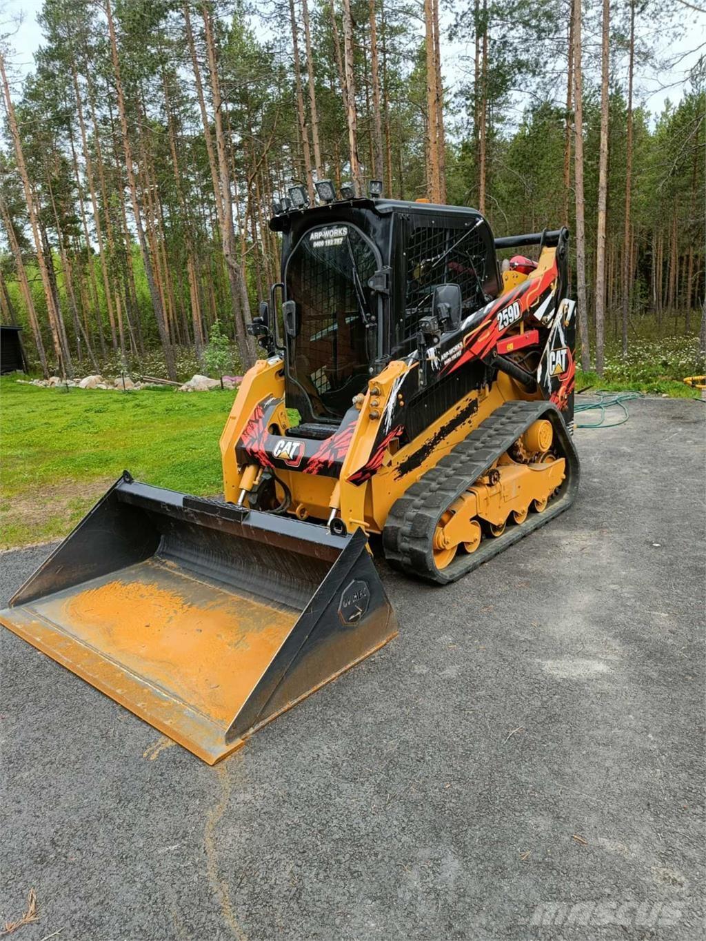 CAT 259D Kompaktlastare