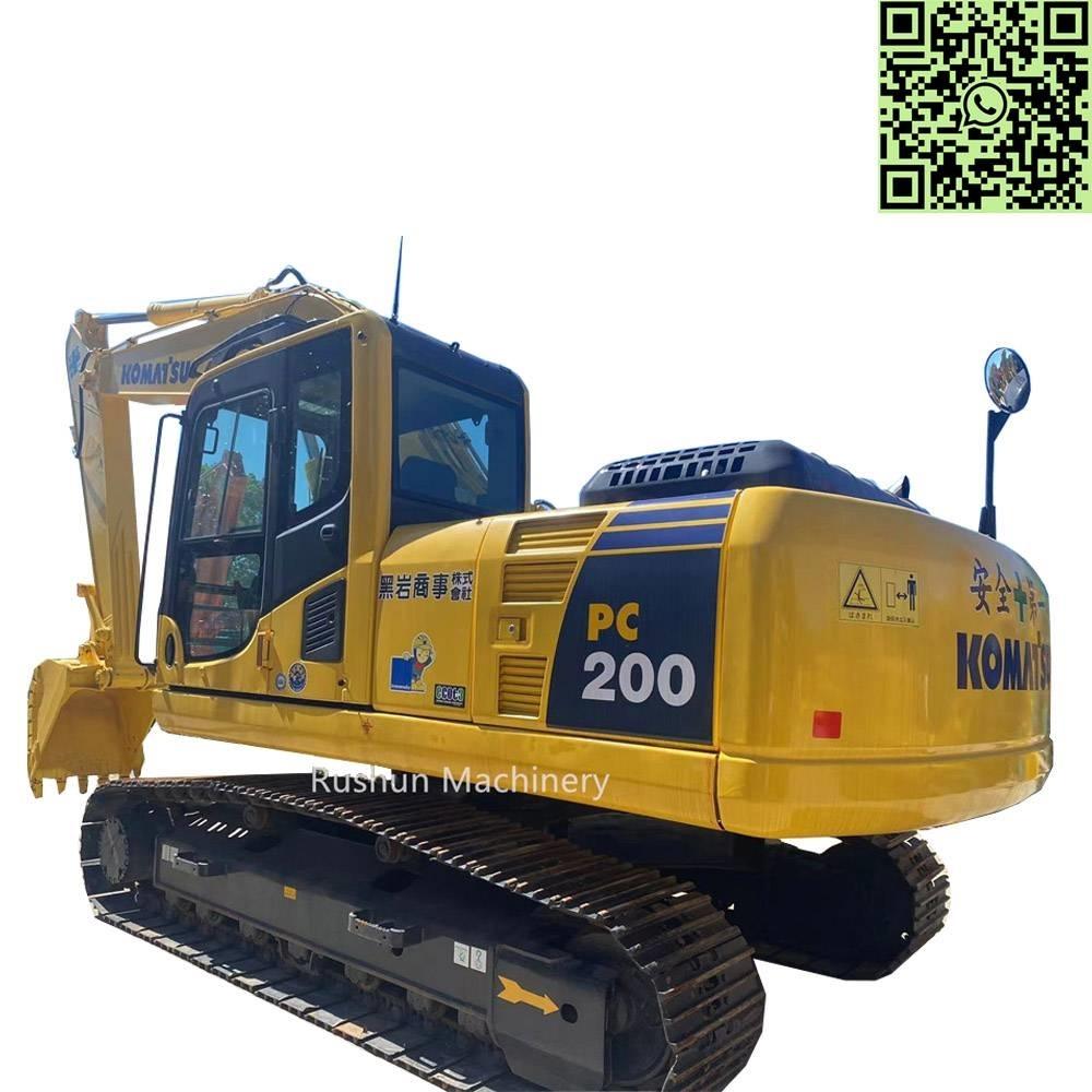Komatsu PC 200 Bandgrävare