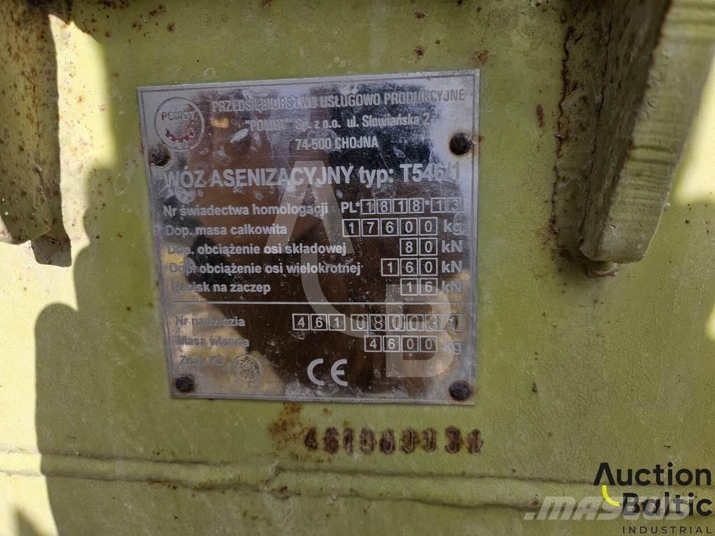 Pomot T 546/1 Fast- och kletgödselspridare