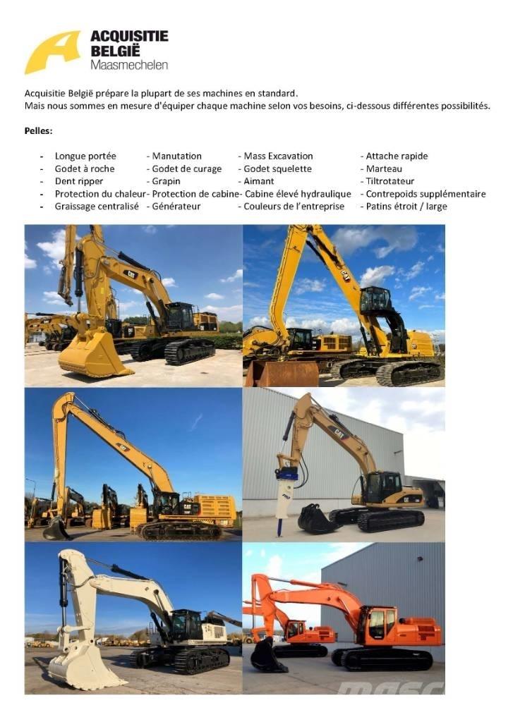 CAT 336D Long Reach Bandgrävare