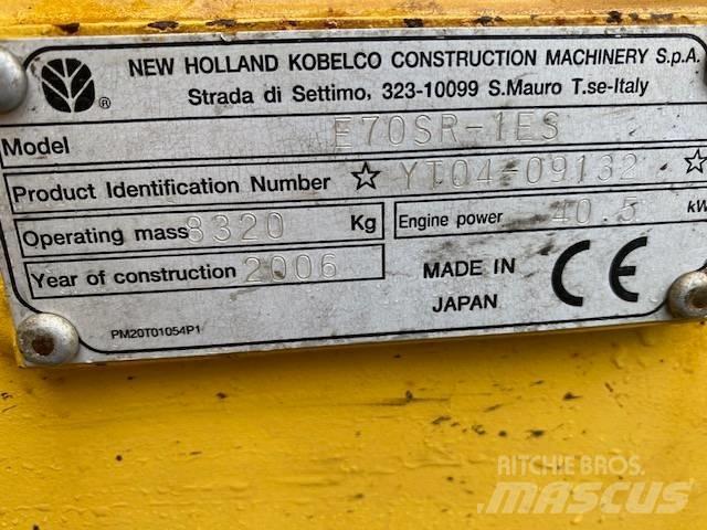 New Holland E 70 SR Midigrävmaskiner 7t - 12t