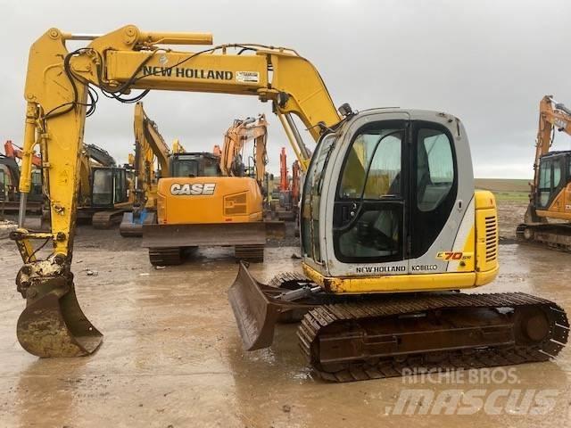New Holland E 70 SR Midigrävmaskiner 7t - 12t