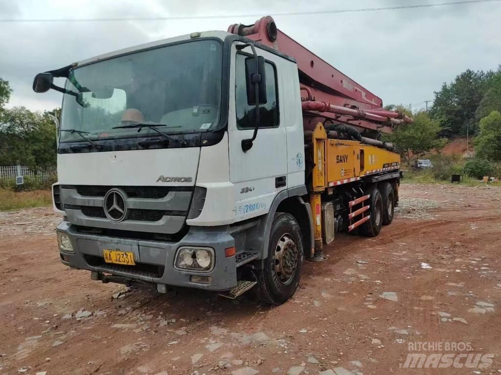 Sany 37m Lastbilar med betongpump