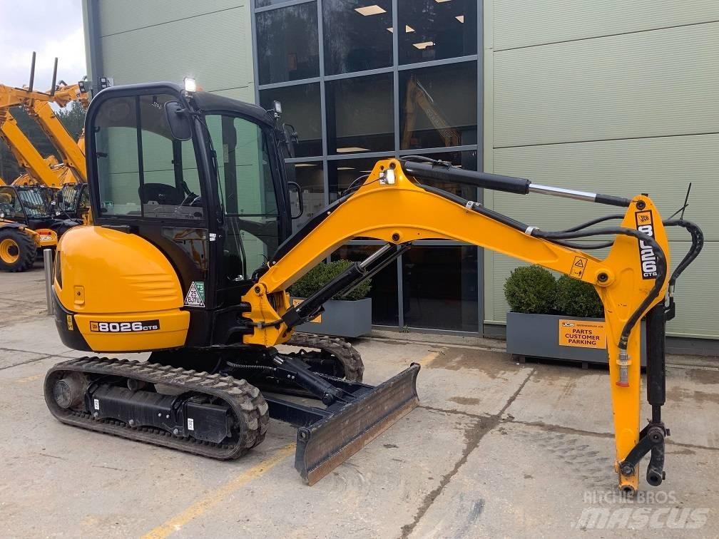 JCB 8026 CTS Minigrävare < 7t