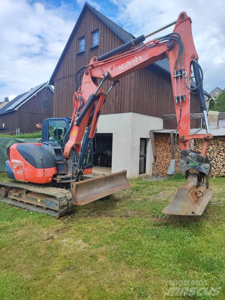 Kubota KX 080-4 Midigrävmaskiner 7t - 12t