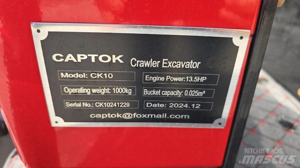 Captok CK10 Minigrävare < 7t