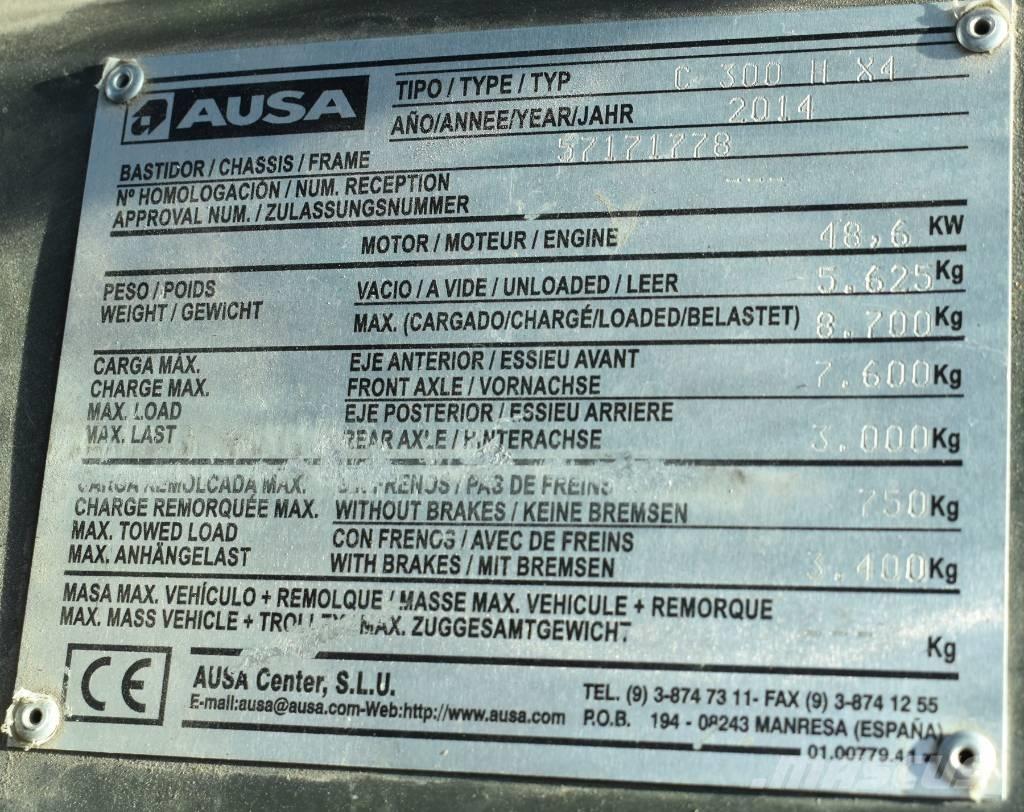 Ausa C 300 H X4 Terrängtruck