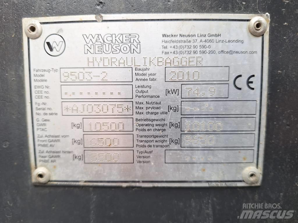Wacker Neuson 9503-2 Hjulgrävare