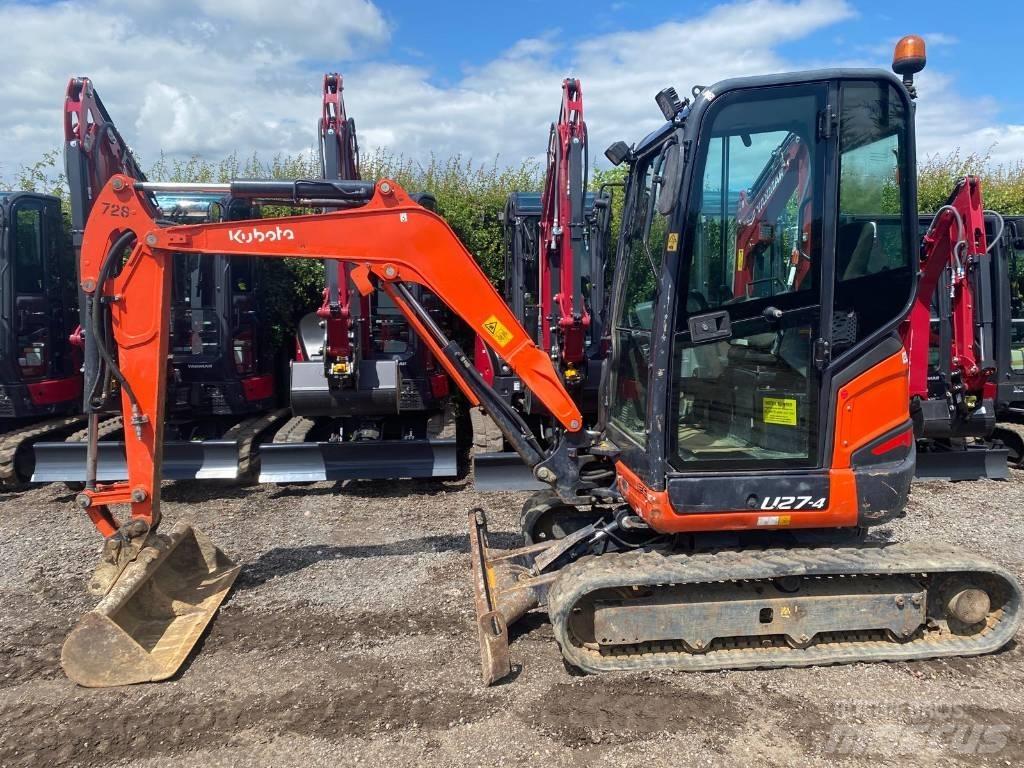 Kubota U 27-4 Minigrävare < 7t