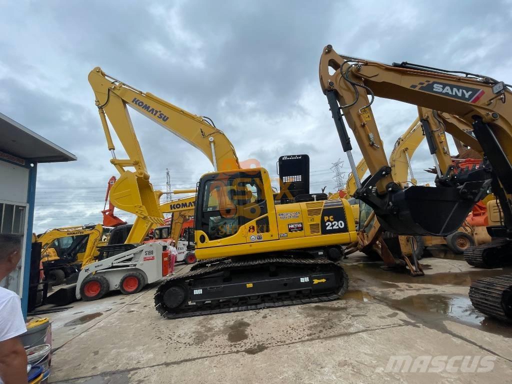 Komatsu PC 200 Bandgrävare