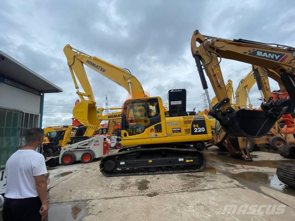 Komatsu PC 200 Bandgrävare