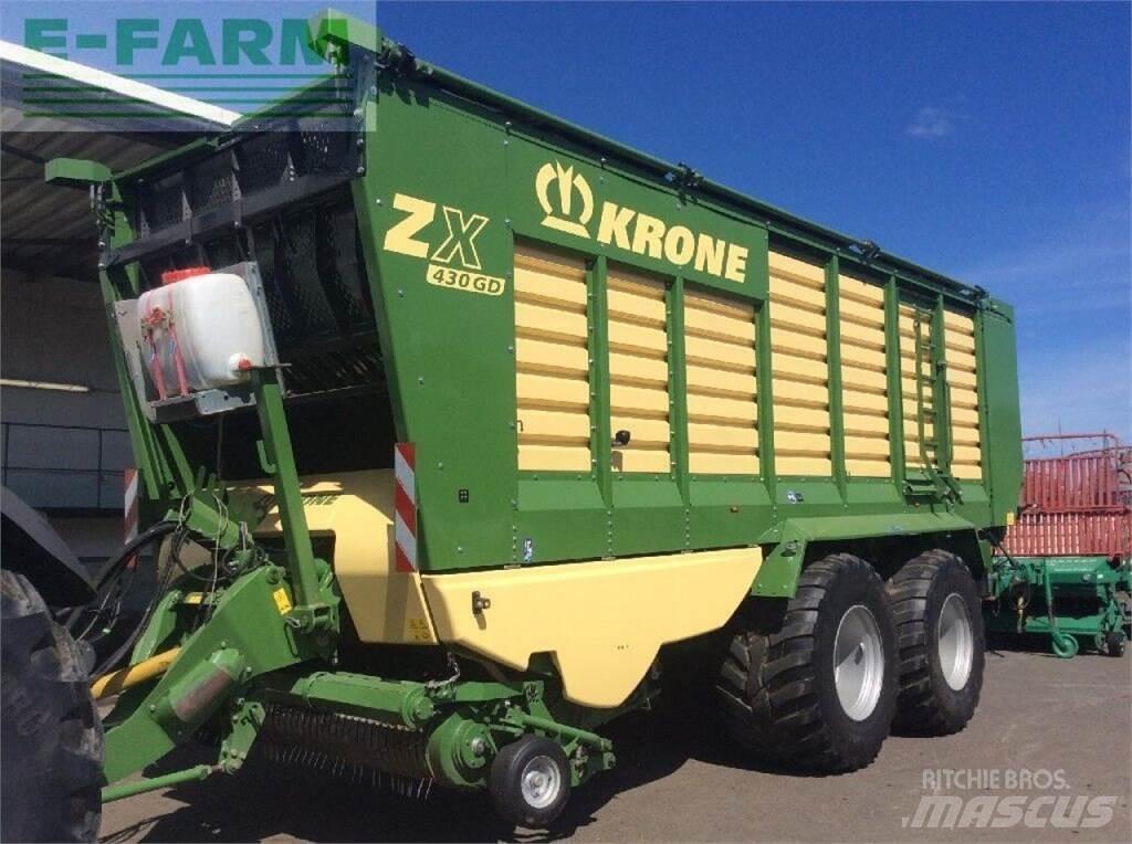 Krone zx 430 gd Spannmålsvagnar