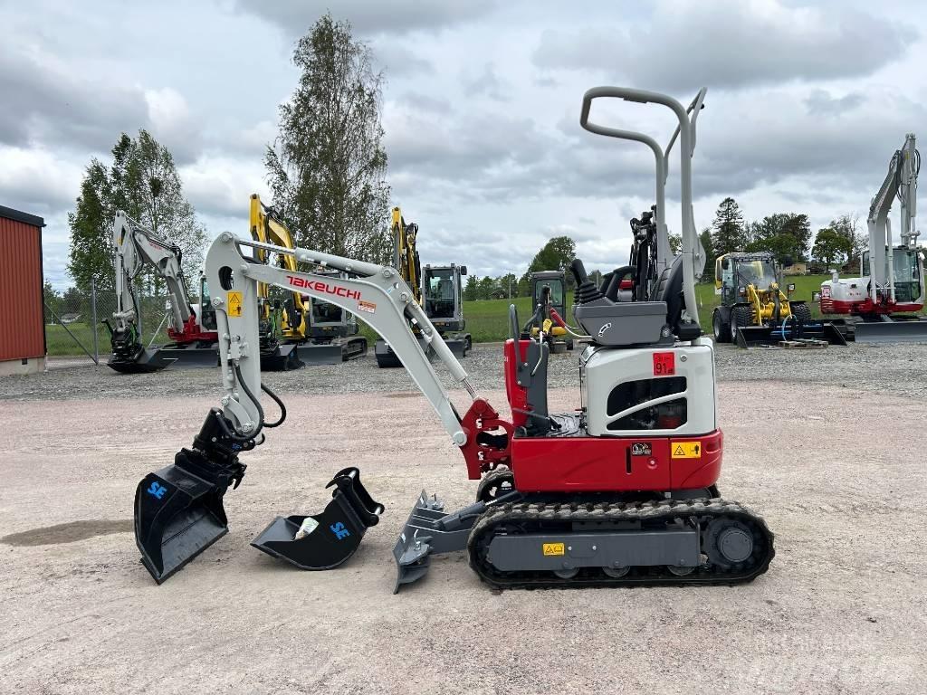 Takeuchi TB210R Minigrävare < 7t