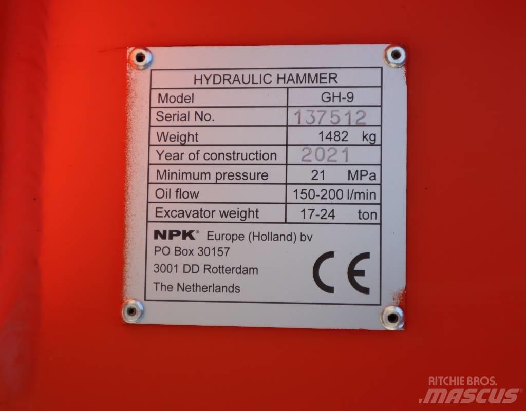 NPK GH-9 E. 17-24 t Hydraulhammare