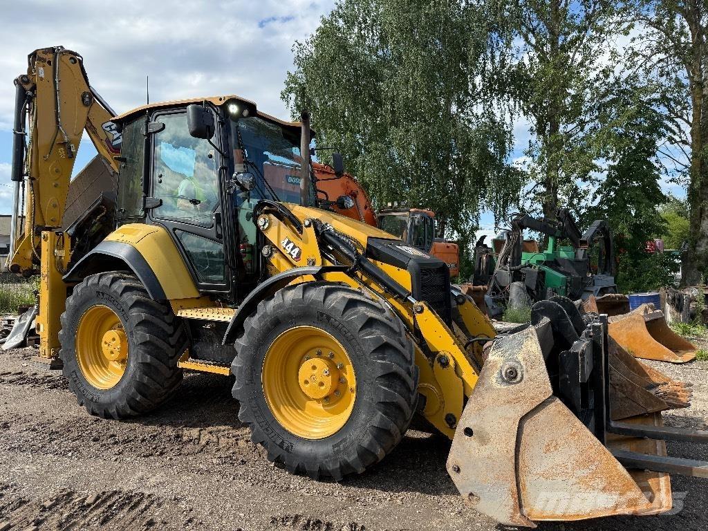 CAT 444 Grävlastare