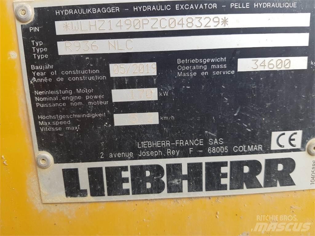 Liebherr R936 NLC Bandgrävare