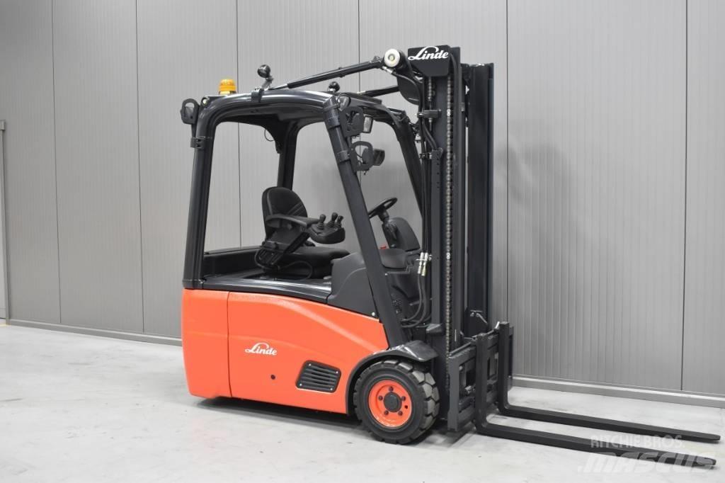 Linde E 16 Elmotviktstruckar