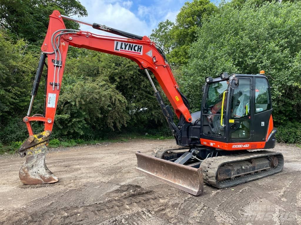 Kubota KX 080-4 Midigrävmaskiner 7t - 12t
