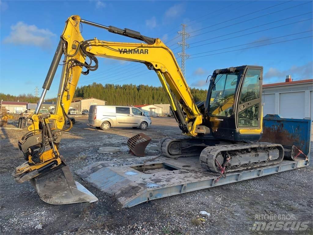 Yanmar Vio 80-1A Minigrävare < 7t