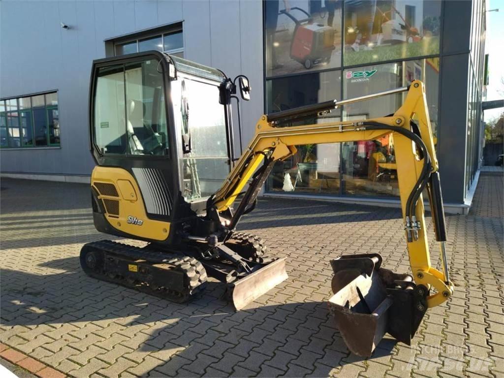 Yanmar SV18 Minigrävare < 7t