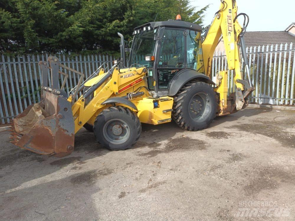 New Holland B 100 Grävlastare