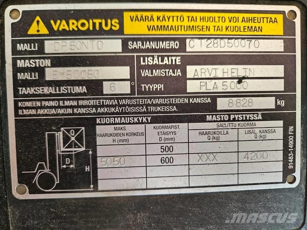 CAT DP 50 N Dieselmotviktstruckar