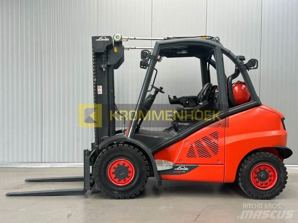 Linde H 50 T Gasolmotviktstruckar