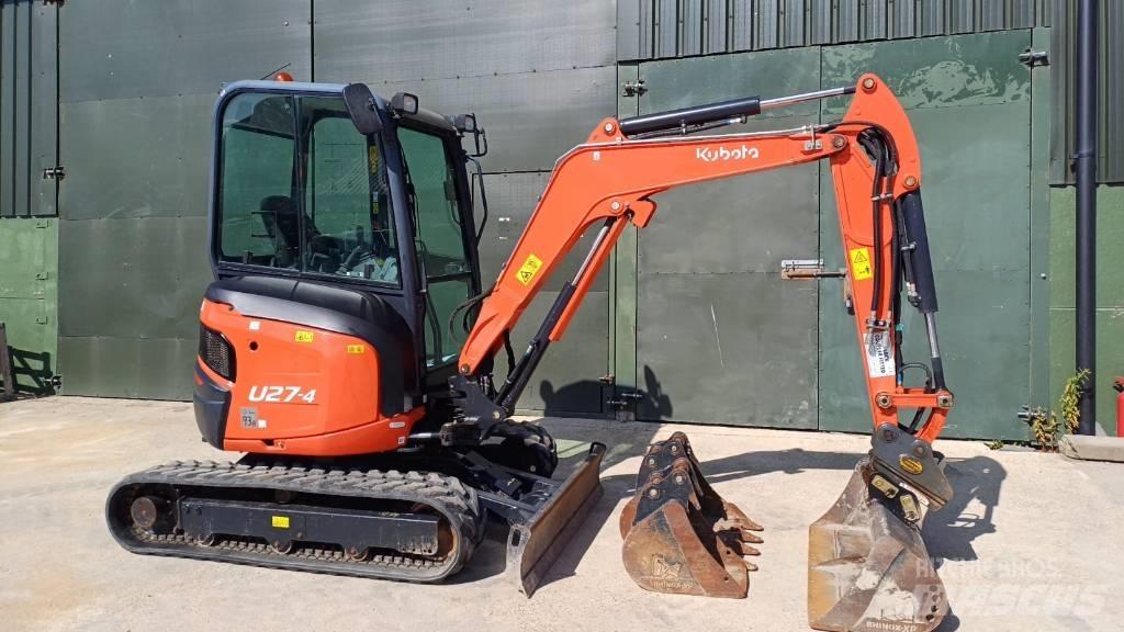 Kubota U 27-4 Minigrävare < 7t