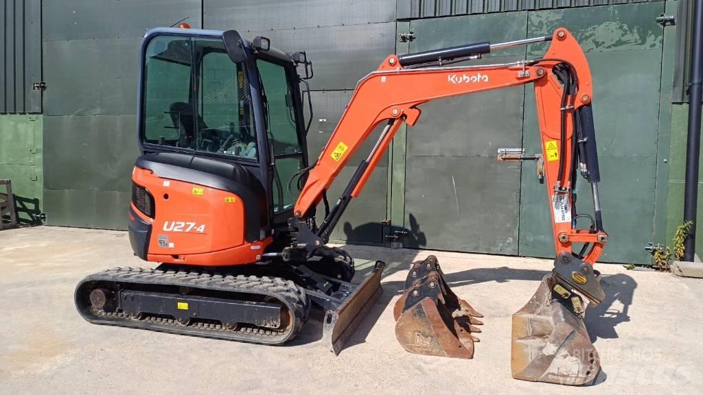 Kubota U 27-4 Minigrävare < 7t