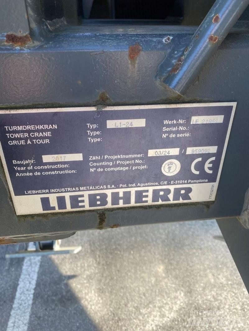 Liebherr L1-24 Byggkranar