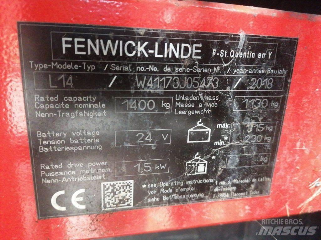 Linde L14 Staplare-led